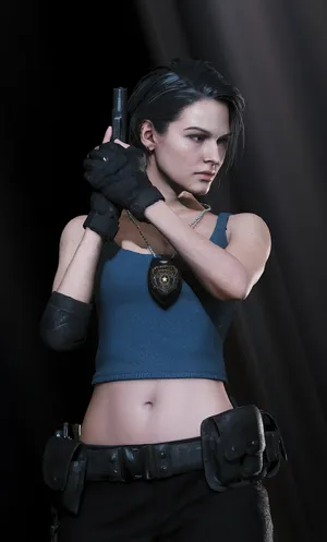 Jill Valentine - Battle Ready Wallpaper