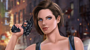 Jill Valentine - Defender Of Raccoon City Wallpaper