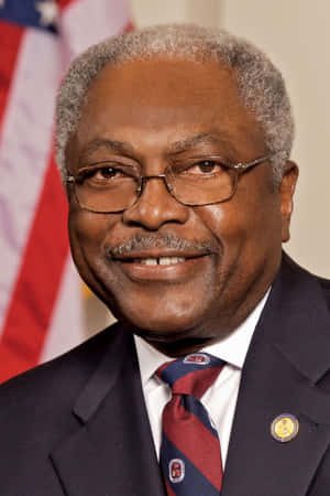 Jim Clyburn Close-up Smiling Wallpaper