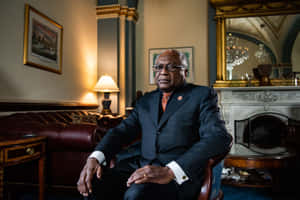 Jim Clyburn Sitting Cool Wallpaper