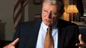 Jim Inhofe Talking With Hand Gestures Wallpaper