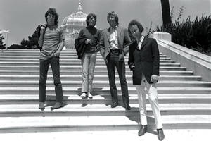 Jim Morrison Capital Stairs Wallpaper