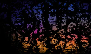 Jim Morrison Doodle Art Wallpaper