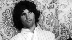 Jim Morrison Paisley Wallpaper