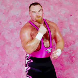 Jim Neidhart Holding Beard Wallpaper