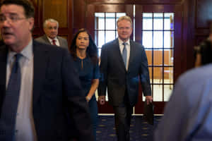 Jim Webb And Wife Walking Wallpaper