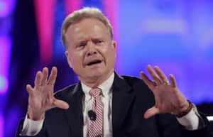 Jim Webb Passionately Talking Wallpaper