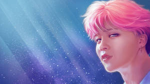 Jimin Bts Cute Art Wallpaper