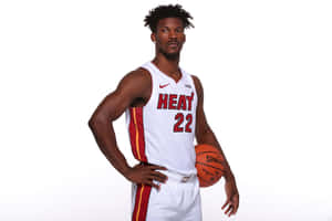 Jimmy Butler Miami Heat Portrait Wallpaper