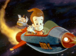 Jimmy Neutron Boy Genius In Outer Space Wallpaper