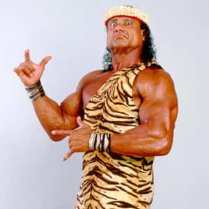 Jimmy Snuka Rock It Hand Gesture Wallpaper