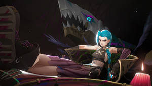 Jinx Arcane Badass Wallpaper