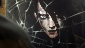 Jinx Reflection Arcane Season 2 Wallpaper