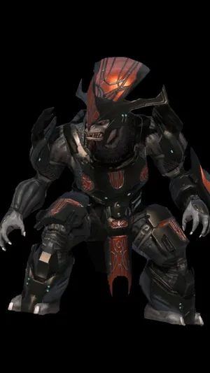 Jiralhanae Warrior - The Untamed Beast Of The Covenant Wallpaper