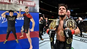 Jiri Prochazka Training With Henry Cejudo Wallpaper