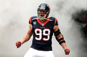 Jj Watt, World-class American Nfl Defensive End Wallpaper