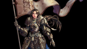 Joan Of Arc In Armor Wallpaper