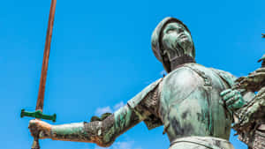 Joan Of Arc Statue Wallpaper