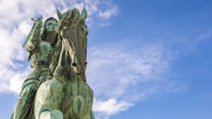 Joan Of Arc Statue Wallpaper