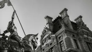 Joan Of Arc Statue Historic Architecture Wallpaper