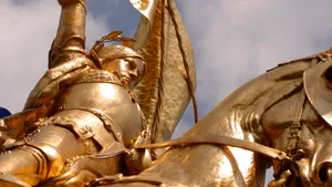 Joan Of Arc Statue Wallpaper