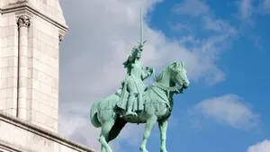 Joan Of Arc Statue Wallpaper