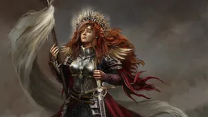 Joan Of Arc Warrior Spirit Wallpaper