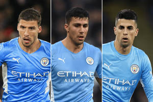 Joao Cancelo And Team Wallpaper