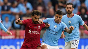 Joao Cancelo Grabbing Players Wallpaper