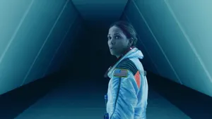 Jocinda Lost In Moonfall's Mystical Hallway Wallpaper