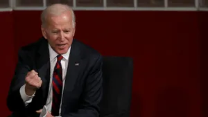 Joe Biden Focuses On The Future Wallpaper