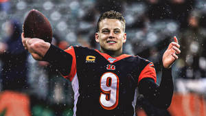 Joe Burrow Smile Wallpaper