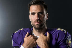 Joe Flacco Baltimore Ravens Portrait Wallpaper