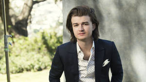 Joe Keery Sunny Day Photoshoot Wallpaper