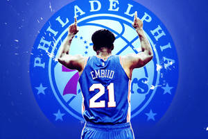 Joel Embiid Philadelphia 76ers Wallpaper