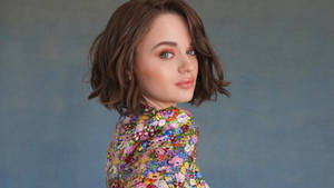 Joey King Netflix Headquarters Wallpaper