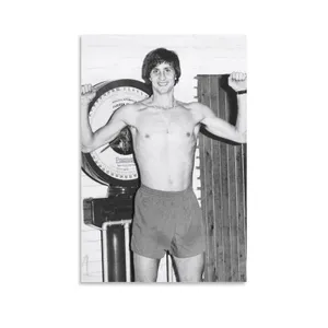 Johan Cruyff - A Soccer Legend On The Field Wallpaper