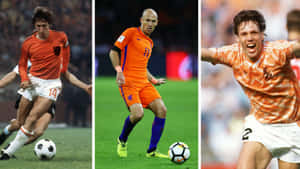 Johann Cryuff Arjen Robben Marco Van Basten Wallpaper