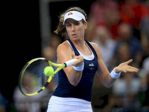 Johanna Konta Excellent Receive Wallpaper