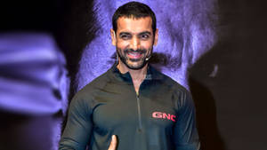 John Abraham Gnc Promotional Event Wallpaper