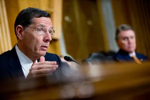 John Barrasso Speaking At A Meeting Wallpaper