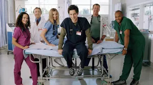 John C. Mcginley Posing For A Photo Wallpaper