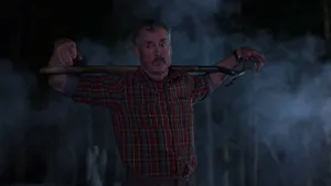 John C. Mcginley Smiling In A Black Suit Wallpaper