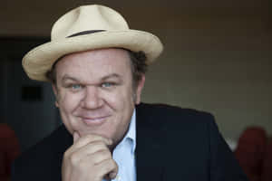 John C. Reilly Posing In A Stylish Photoshoot Wallpaper