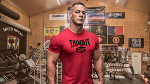 John Cena In Gym Wallpaper