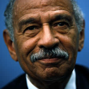 John Conyers In An Interactive Discussion Wallpaper