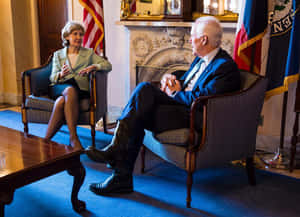 John Cornyn Cross-legged Wallpaper