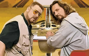 John Goodman Smiling In A Black Suit And White Shirt Wallpaper