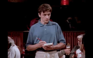 John Hawkes In A Pensive Pose Wallpaper