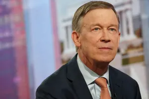 John Hickenlooper Looking At The Camera Desktop Wallpaper